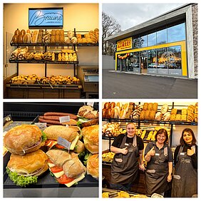 Collage zur Neueröffnung der Filiale in Dortmund Kirchderne